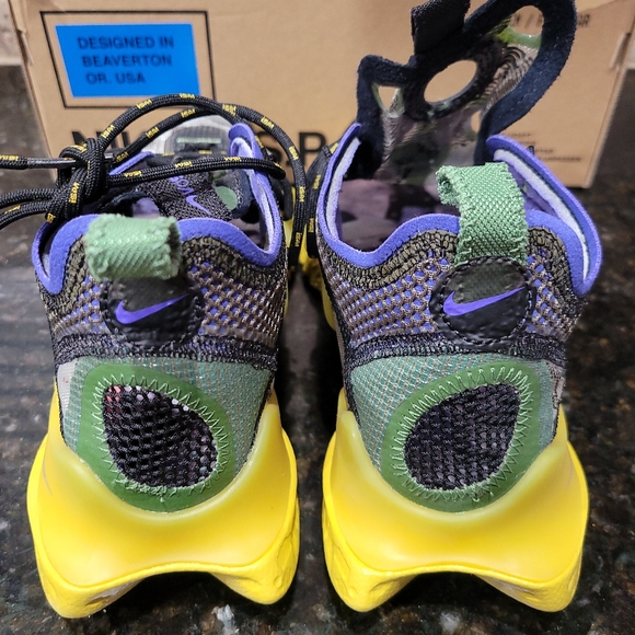 2020 Nike Flow ISPA Olive Persian Violet Yellow - Picture 5 of 6